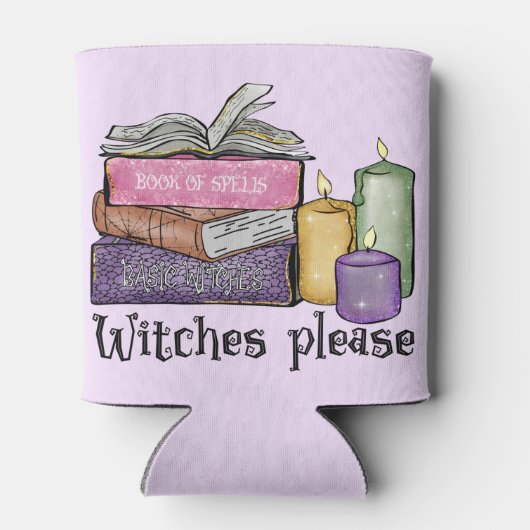 Witches alsjeblieft | Voor boekenoverloop | Librar Blikjeskoeler (Achterkant)