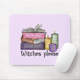 Witches alsjeblieft   Voor boekenoverloop   Librar Muismat