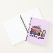 Witches alsjeblieft | Voor boekenoverloop | Librar Notitieboek (Binnen)