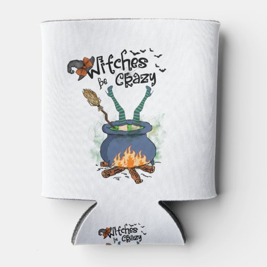 Witches Be Crazy Blikjeskoeler (Voorkant)