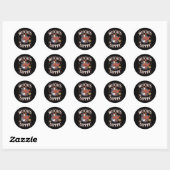 Witches Be Sippin' Halloween Holiday Spooky Ronde Sticker (Vel)