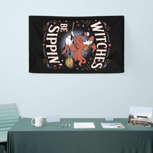 Witches Be Sippin' Halloween Holiday Spooky Spandoek (Beurs)