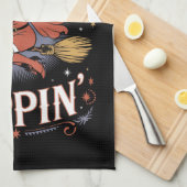 Witches Be Sippin' Halloween Holiday Spooky Theedoek (Quarter Fold)