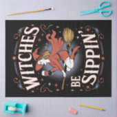 Witches Be Sippin' Halloween Holiday Spooky Tissuepapier (Craft)