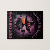 Witches Be Sippin’ Pumpkin Spice Lattes Legpuzzel (Horizontaal)
