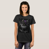 Witches Black Kitten T-shirt (Voorkant volledig)