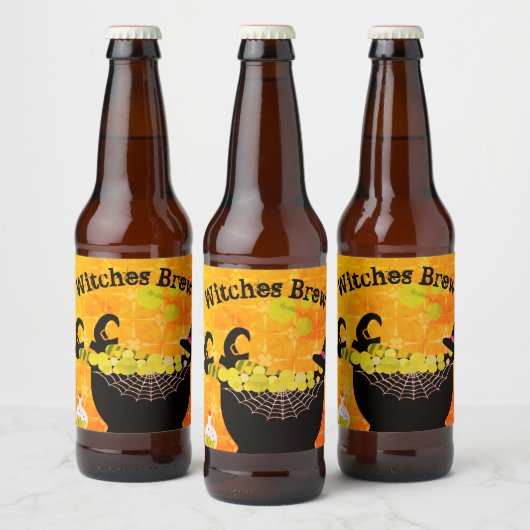 Witches Brew Bier Etiket (Flessen)