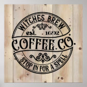 Witches Brew Coffee Co Poster (Voorkant)