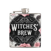 Witches’ Brew Gothic Floral Design Heupfles (Voorkant)