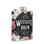 Witches’ Brew Gothic Floral Design Heupfles (Rechts)