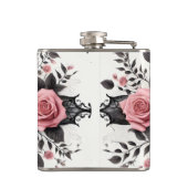 Witches’ Brew Gothic Floral Design Heupfles (Achterkant)