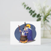Witches Brew Halloween Briefkaart (Staand voorkant)