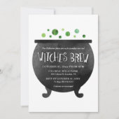 Witches Brew Halloween Kaart (Voorkant)