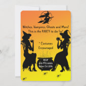 Witches Brew Halloween Kaart (Achterkant)