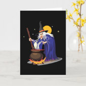 Witches Brew Halloween Kaarten (Gele Bloem)