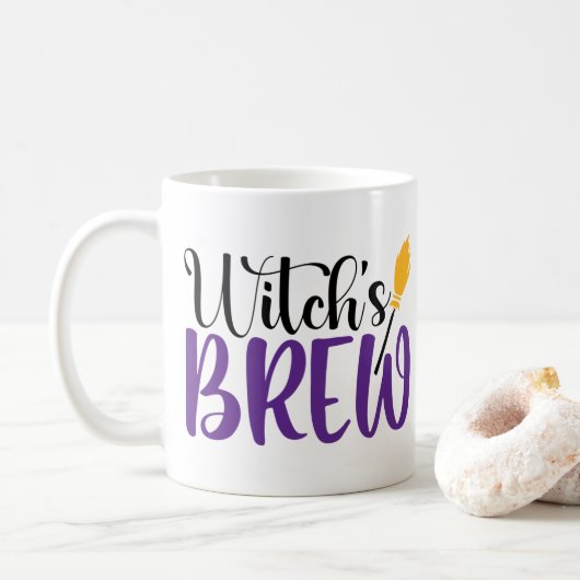 Witches Brew Koffiemok (Met donut)