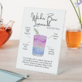 Witches’ Brew Lemonade Cocktail Reclamebord Met Voetstuk (Insitu)
