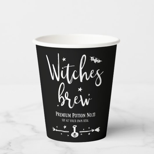 Witches Brew Papieren Bekers (Voorkant)