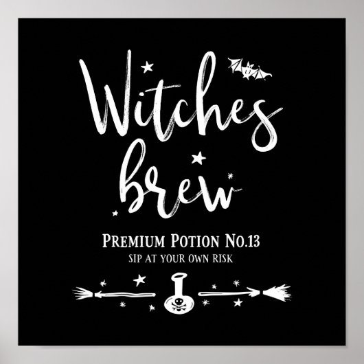 Witches Brew Poster (Voorkant)