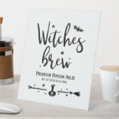 Witches Brew Reclamebord Met Voetstuk (Insitu)