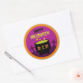 Witches Brew Ronde Sticker (Envelop)