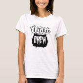 Witches Brew Spooky Halloween Cool T-shirt (Voorkant)