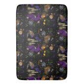 Witches Brew Tea en Cottcore Pattern Badmat (Voorkant Verticaal)