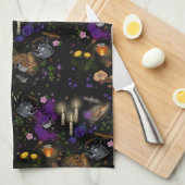 Witches Brew Tea en Cottcore Pattern Theedoek (Quarter Fold)