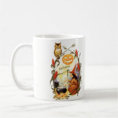 Witches Brew Vintage Halloween Koffiemok (Links)