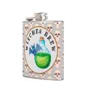 Witches Brew Vinyl Wrapped Flask Heupfles (Links)