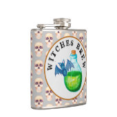 Witches Brew Vinyl Wrapped Flask Heupfles (Rechts)