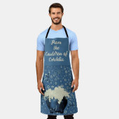 Witches Cauldron Blue Schort (Gedragen)