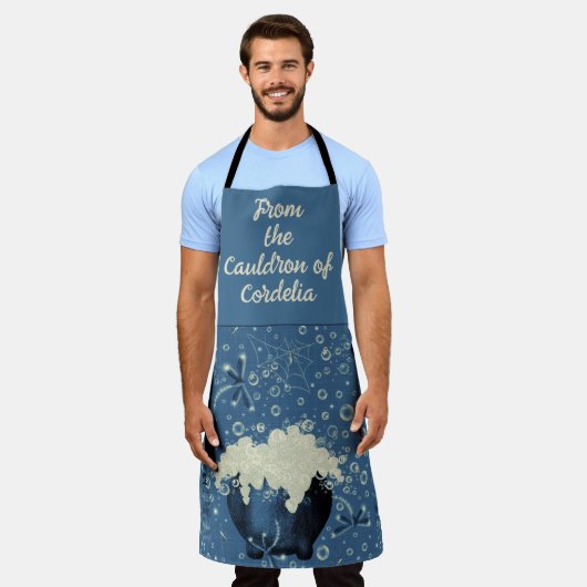 Witches Cauldron Blue Schort (Gedragen)