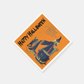Witches Cauldron Brew Halloween Napkins Servet (Hoek)