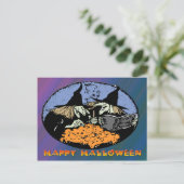 Witches Cauldron Briefkaart (Staand voorkant)