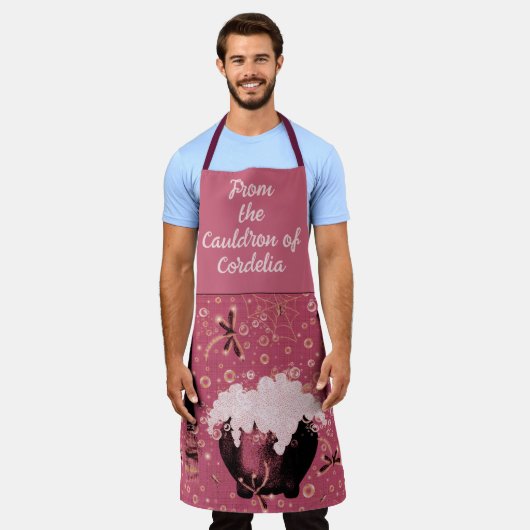 Witches Cauldron Pink Schort (Gedragen)