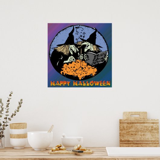 Witches Cauldron Poster (Keuken)