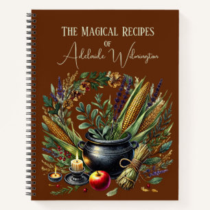Witches' Cauldron Recepten Gepersonaliseerd Notitieboek