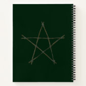 Witches' Cauldron Recepten Gepersonaliseerd Notitieboek (Achterkant)