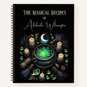 Witches' Cauldron Recepten Gepersonaliseerd Notitieboek