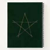 Witches' Cauldron Recepten Gepersonaliseerd Notitieboek (Achterkant)