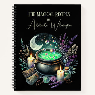 Witches' Cauldron Recepten Gepersonaliseerd Notitieboek