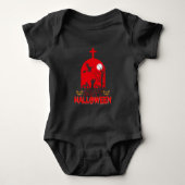 Witches Cemetery Baby Romper (Voorkant)