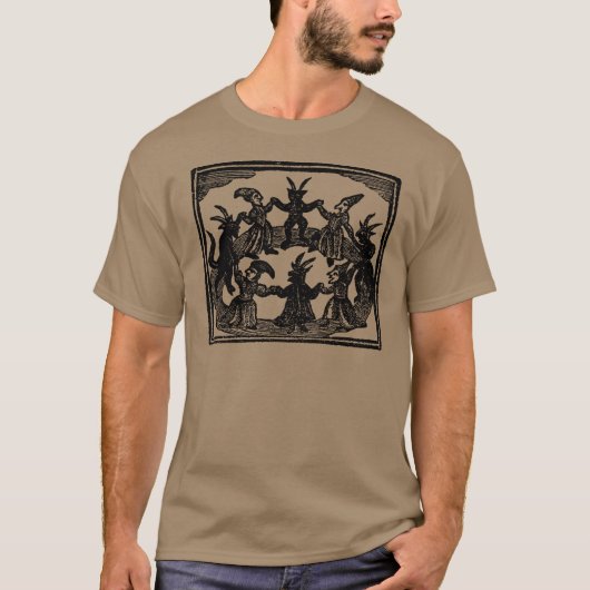 Witches Circle Dance T-shirt (Voorkant)