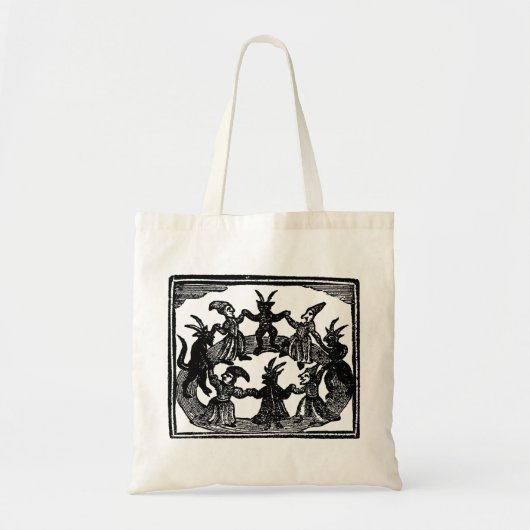 Witches Circle Dance Tote Bag (Voorkant)
