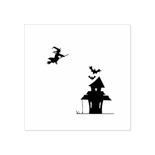 Witches Cottage Rubberstempel (Afrduk)