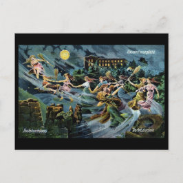Witches Dance Walpurgis Night briefkaart