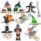 Witches Decal Sticker Sheets (Voorkant)