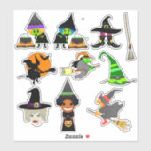 Witches Decal Sticker Sheets (Vel)