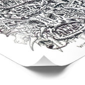 Witches en duivels, door Brian Benson Foto Afdruk (Hoek)